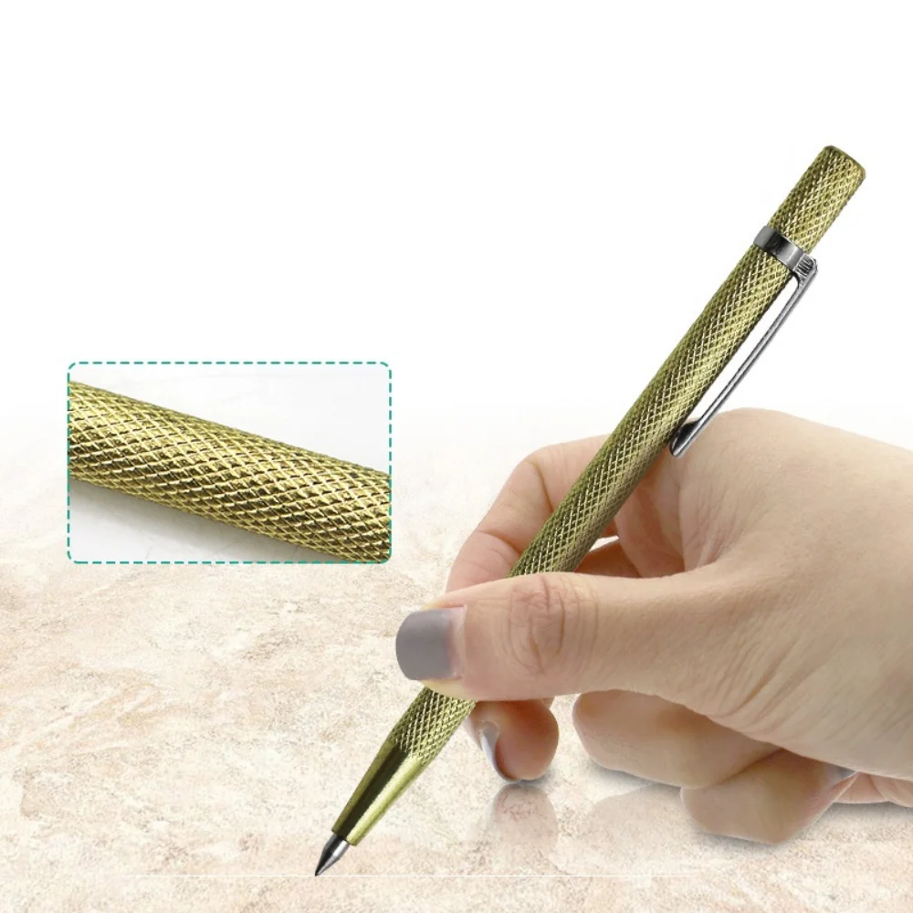 Metal Marking Tool / Pen Shaped Cemented Carbide Steel Plate Mark, Ceramic Tile Marking Needle, Glass Lettering Pen