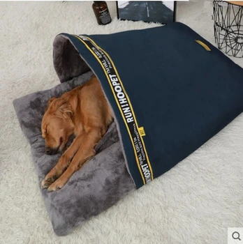 

Pet Dog Bed | Orthopedic Round Cuddle Nest Snuggery Burrow Blanket Pet Bed w/ Removable Cover for Dogs & Cats D175