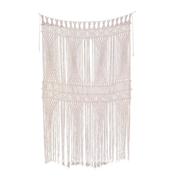 

Curtain Large Wall Hanging Bohemian Wedding Decoration, 120cm Wide x 210cm High