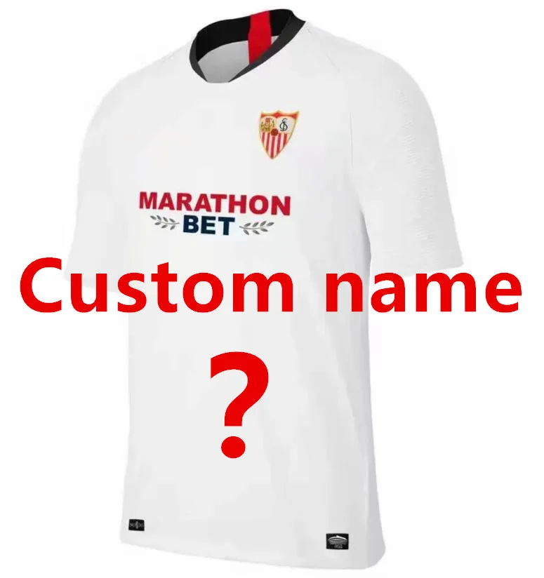 Севилья футбольный Джерси home Out EVER BANEGA BEN YEDDER GEIS J. NAVAS YEDDER CORREA MURIEL19/20 Севилья рубашка - Цвет: shirt