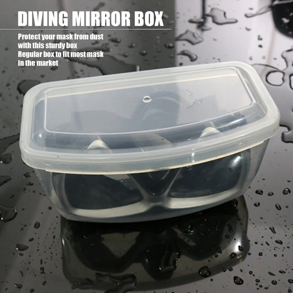 

Swimming Eyewear Cases Spectacle Case Unisex Swim Glasses Box Diving Snorkeling Transparent PVC Eyeglasses Box Container
