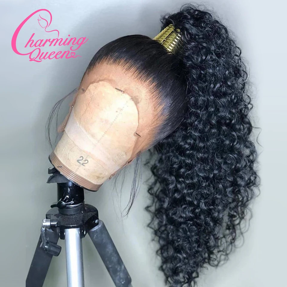 Волосы Remy для женщин черные волнистые с завитыми волосами 13х4|wigs for blacks|wigs black womenwig