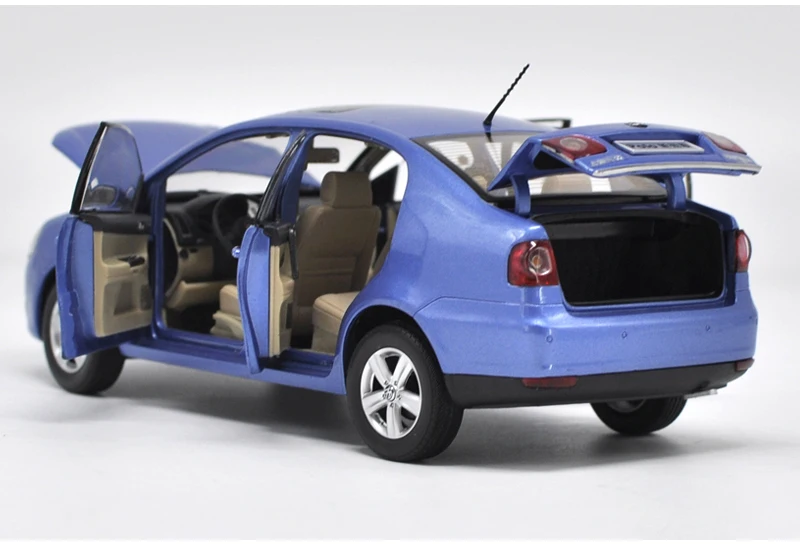 Оригинальные заводские 1:18 Volkswagen VW NEW Polo Jinqu Gray Sedan классические модели игрушек на день рождения/рождественские подарки, коллекция