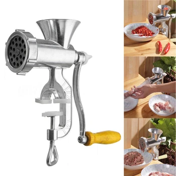 

Manual Meat Grinder & Sausage Noodle Dishes Handheld Making Gadgets Mincer Pasta Maker Crank Home Kitchen Cooking Tools