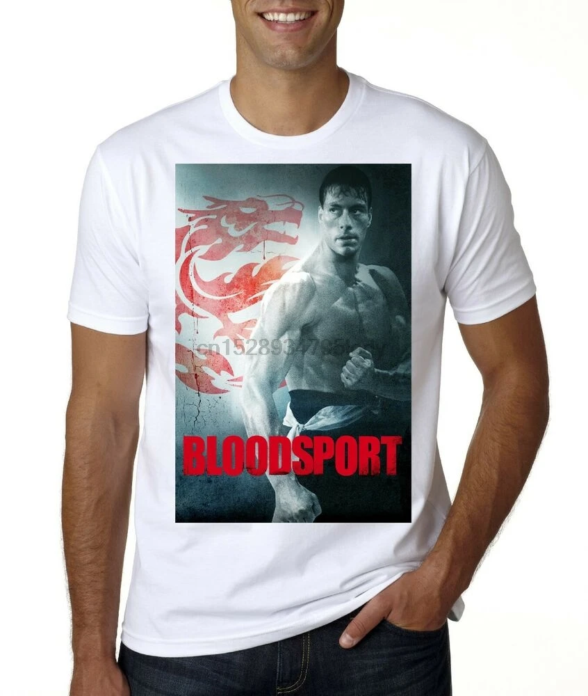 

BLOODSPORT JEAN CLAUDE VAN DAMME MOVIE POSTER T-SHIRT