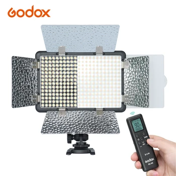 

Photography Godox LF308Bi LED Flash Light Fill-in Lamp Video Light 3300K-5600K 18W2.4G Wireless Control Power Adapter