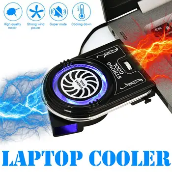 

New Laptop PC Cooler Exhaust Cooling Fan Heat Dissipation High Performance Fan For Fast Cooling Action USB Hot Air Extractor