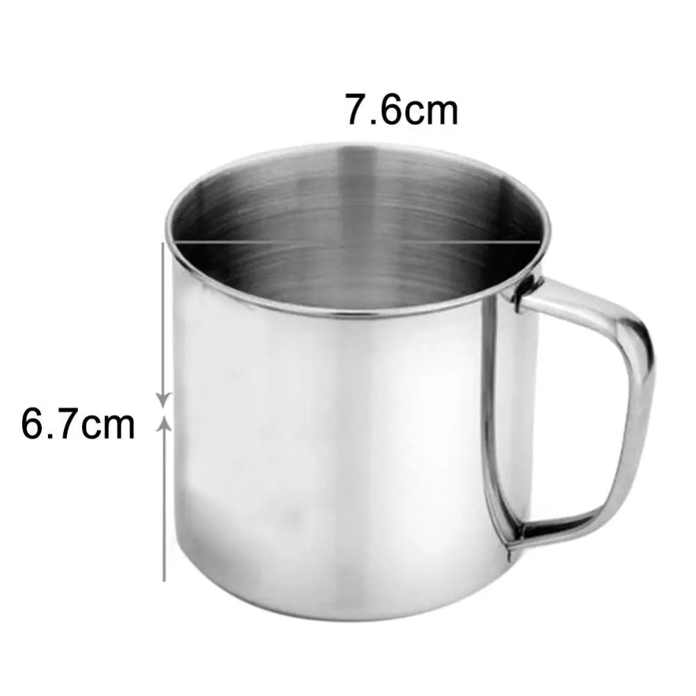 Outdoor Camping Hiking Stainless Steel Tea Mug Cup Coffee Cup Office School Gift