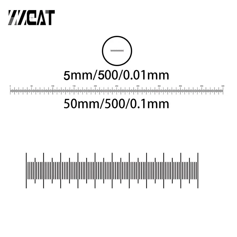 950.T DIV 0,1 мм 0,01 мм оптическое стекло для калибровки сцены измерительные весы аксессуары для микроскопа стеклянные направляющие объектив микрометр