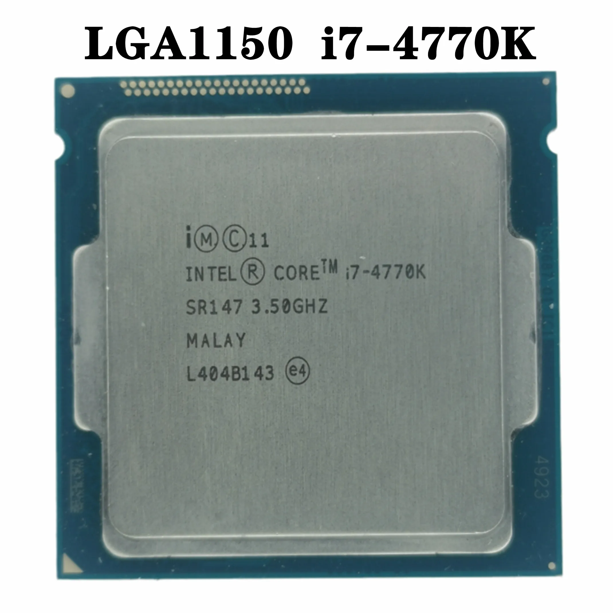 Intel core i7 4770 cpu 3.40 ghz
