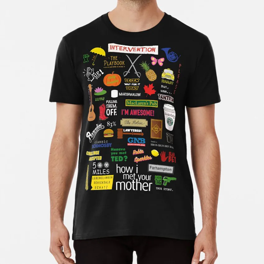 

How I Met Your Mother T shirt how i met your mother himym barney awesome ted marshall lily robin maclauren pub slutty pumpkin