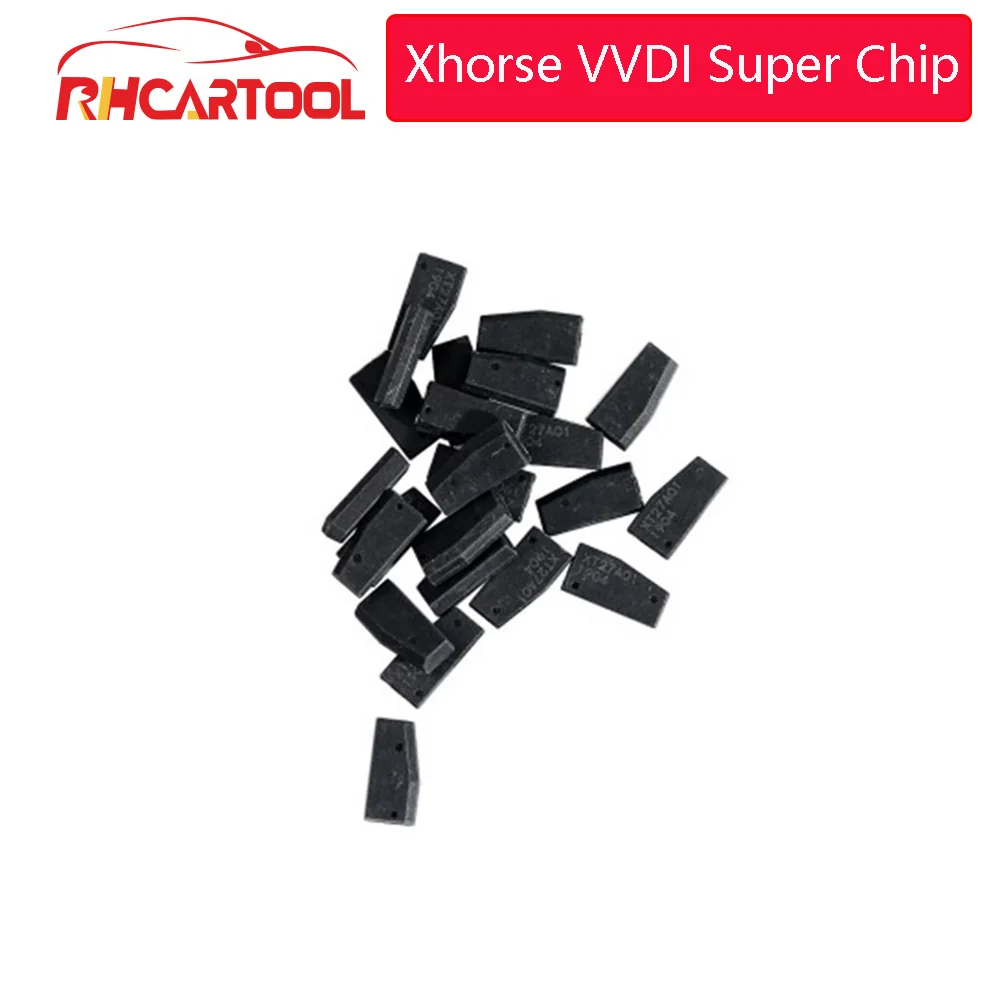 

OBD2 20Pcs Xhorse VVDI Super Chip Transponder Chip for ID46/40/43/4D/8C/8A/T3/47/41/42/45/ID46 for VVDI2 VVDI / Mini Key Tool