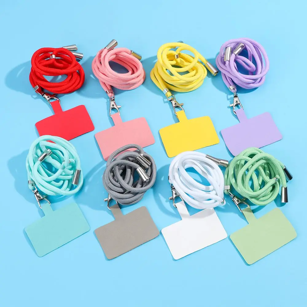 Detachable Universal Phone Lanyard Adjustable Colorful Neck Cord Anti-lost  Lanyard Strap Phone Safety Tether Keychain Chain Rope - AliExpress