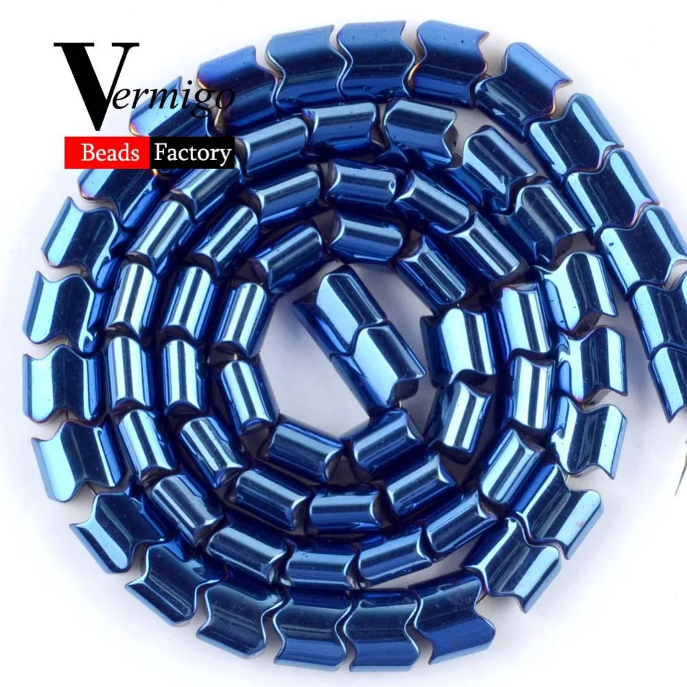 s0865 波浪型蓝色黑胆石