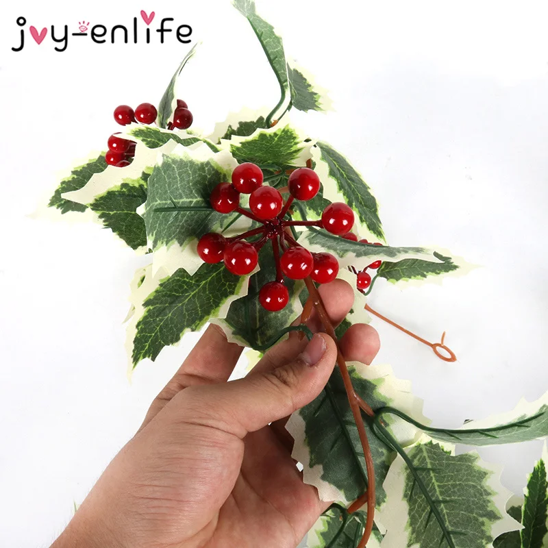 Christmas Holly Red Berry Spray Holly Cake Decorations Buttonhole 