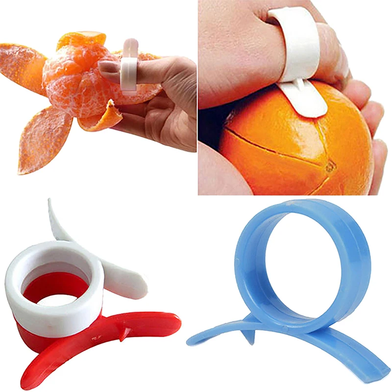 2018 New 5PCS Creative Orange Peelers Zesters Lemon Slicer Fruit Stripper Easy Opener Citrus Knife Kitchen Tools Gadgets Random