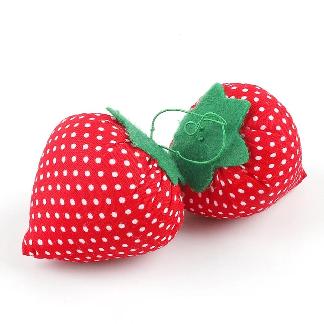 Cute Sewing Pin Cushions Needle Pin Cushion Sewing Needle Pin Cushion  Holder with Strawberry Shaped Needle Storage Pad - AliExpress