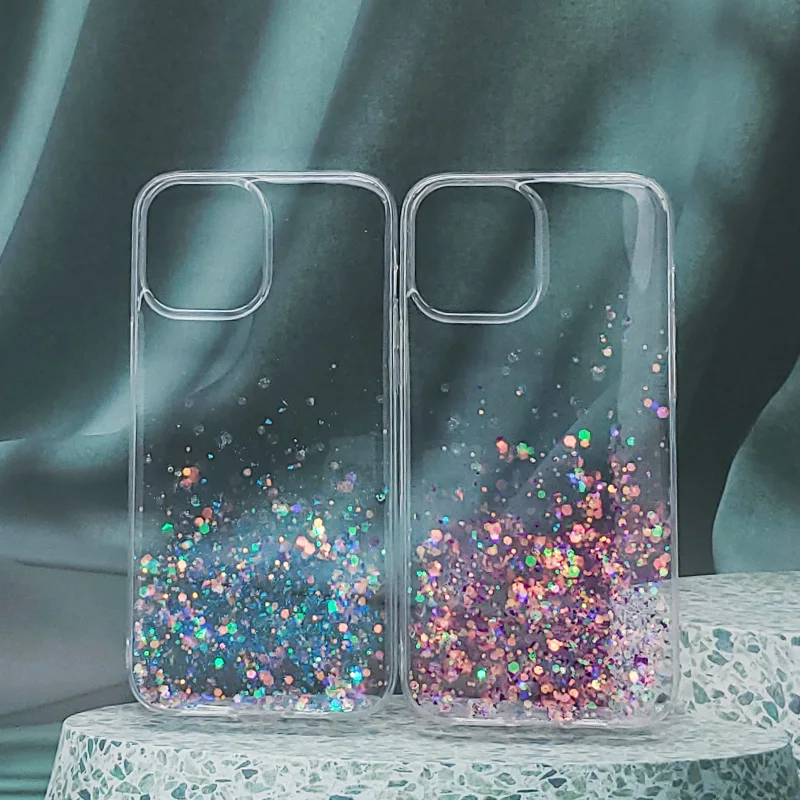 Glitter Sequin Luxury For oneplus 9 pro Phone Case 8 8t 8Pro 8T 9Pro 7 Nord N10 N100 9r TPU DIY Transparent phone Cover | Мобильные