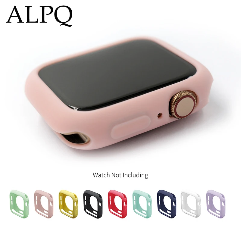 Чехол для часов Apple Watch 42 мм 38 40 44 мягкий силиконовый чехол из ТПУ iwatch Series 4 3 2 1