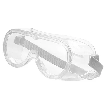

1pcAnti-fog Fully Enclosed Goggles Soft Rubber Breathable Protective Glasses