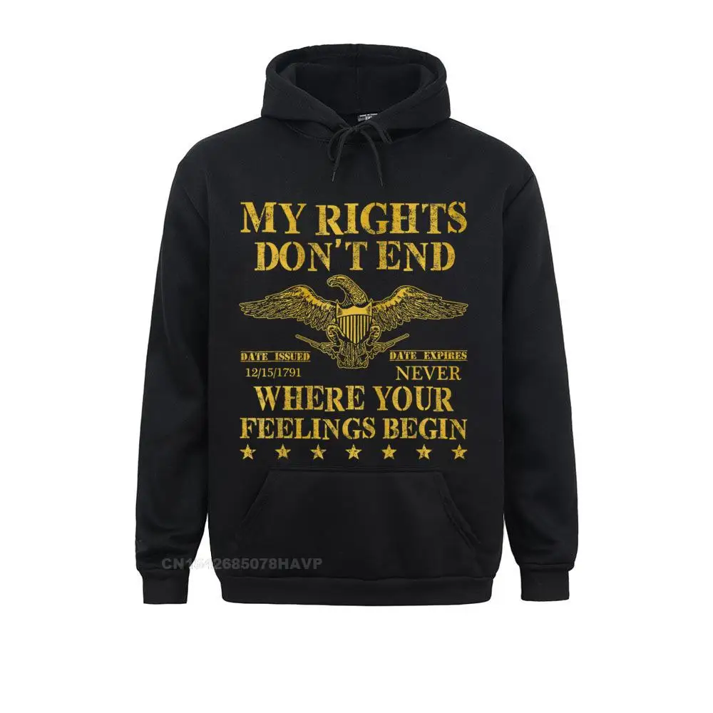 Casual Long Sleeve Hoodies Summer/Autumn 2021 Fashion  Clothes Women Sweatshirts My Rights Don't End Where Your Feelings Begin T-Shirt__97A2333 My Rights Don't End Where Your Feelings Begin T-Shirt__97A2333black