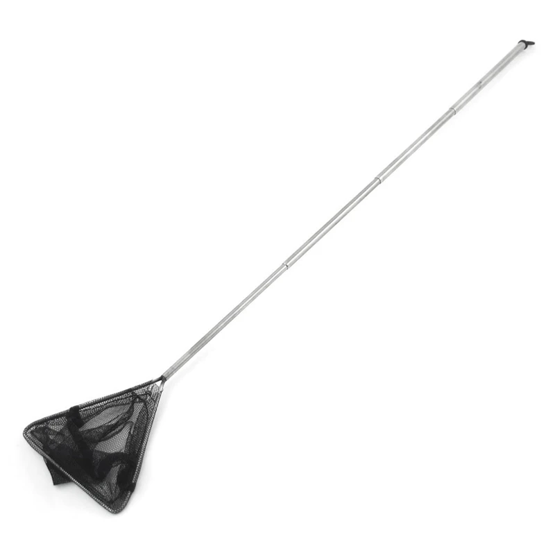 

Triple-cornered Adjustable handle fishing net