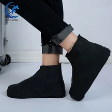 Непромокаемая обувь, дождевик, противоскользящий многоразовый силикон, стелька, ботинки для обуви, противоскользящий чехол для кемпинга, походов, рыбалки