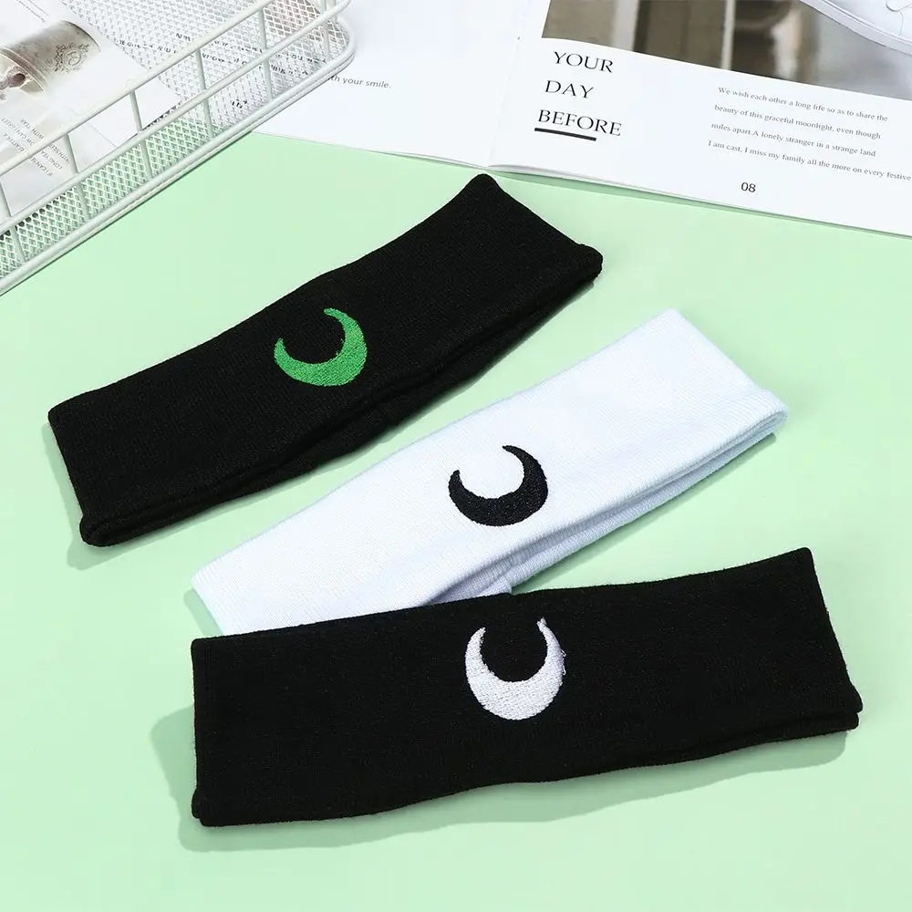 New Sport Yoga Hairband Fashion Moon Headband Elastic Hair Bands Soft Women Girls Dance Bandana Makeup Headwrap