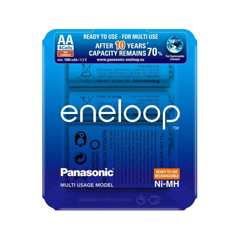 Аккумуляторы Panasonic eneloop(AA) BK-3MCCE/4LE