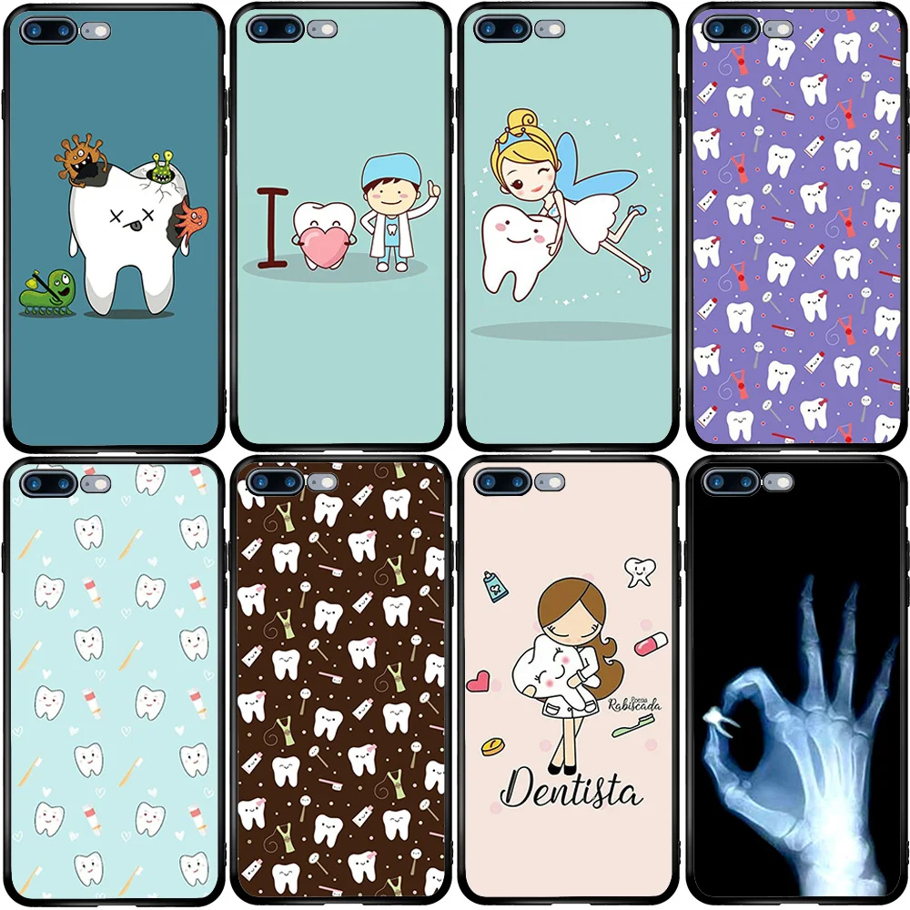 Cover Case for Samsung M10S M10 M31 A10E A10S A20S A30 A50S A21S A31 A41 A51 A71 Dentist Dental Crowned Tooth Nurse | Мобильные