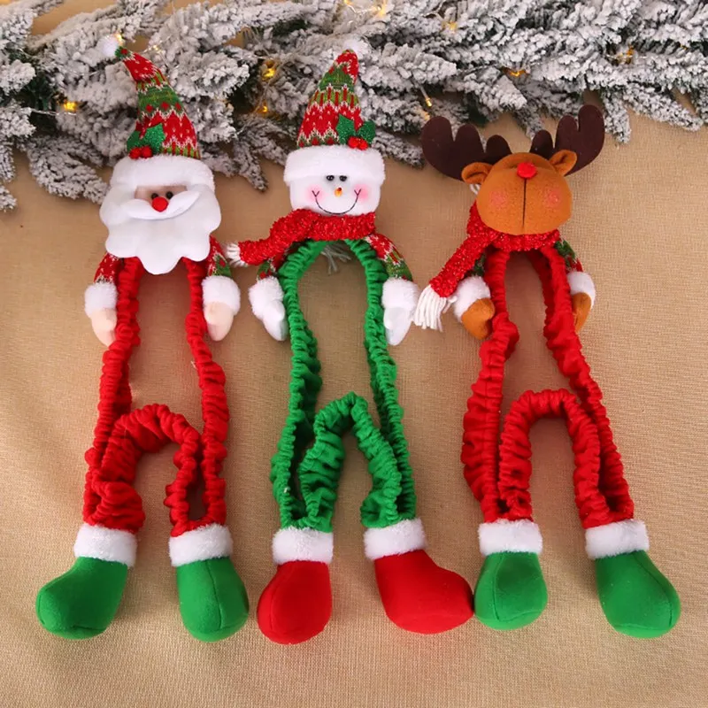 

Lovely Cute 3D Doll Decorative Christmas Computer Monitor Cover Laptop Display Dustproof Cover Monitor Screen Protector Xmas New