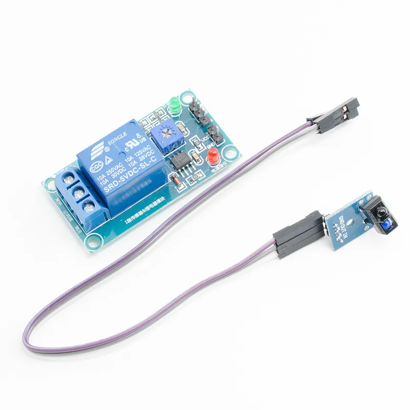 

TCRT5000 Infrared Photoelectric Switch Sensor IR Reflective Relay Module