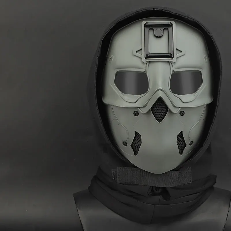 Multi-Function Tactical Full Face Wild Mask with Night Vision Compatibility for Cosplay and Party Props