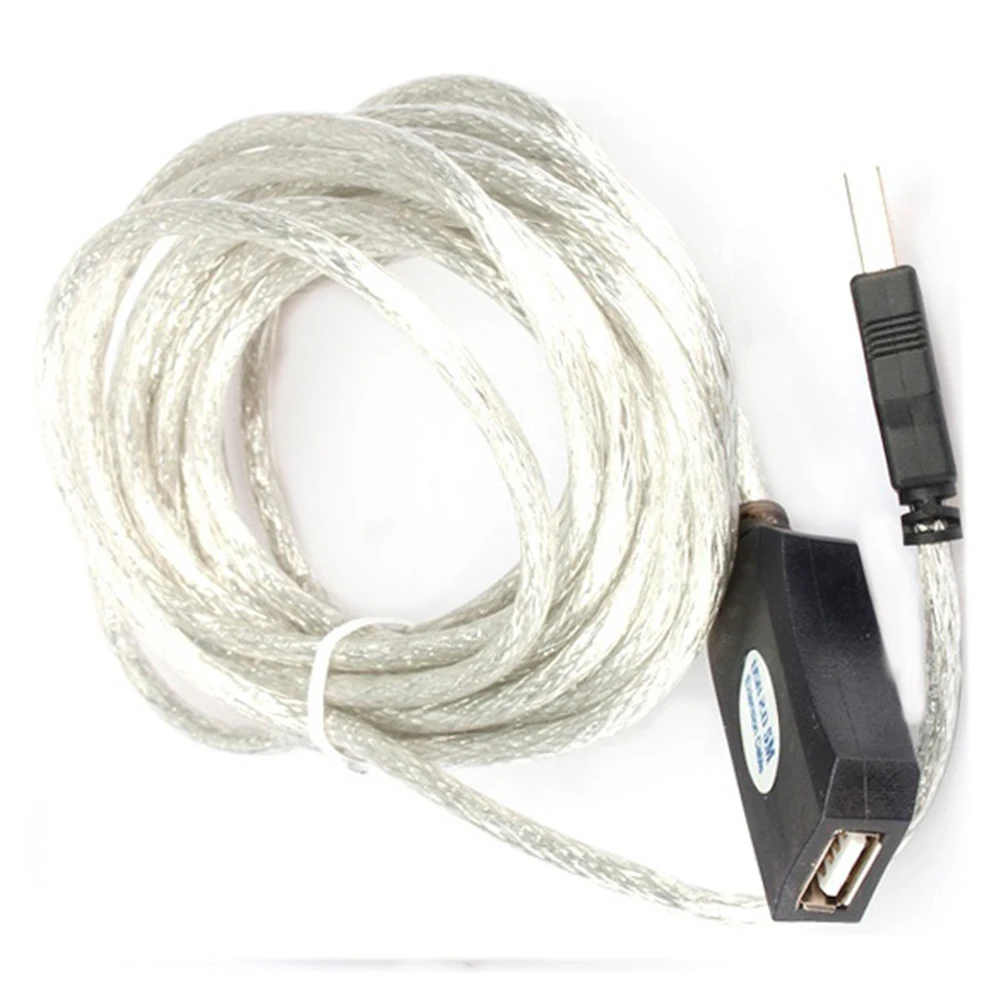 5M Universal Home Extension Anti Interference Accessories Signal Strengthen Data Transmission Office Electronic USB Cable