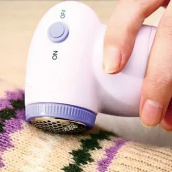 

Mini Portable Sweater Clothes Lint Pill Fluff Remover Hair Ball Trimmer Fabrics Fuzz Shaver Electric Lint Remover