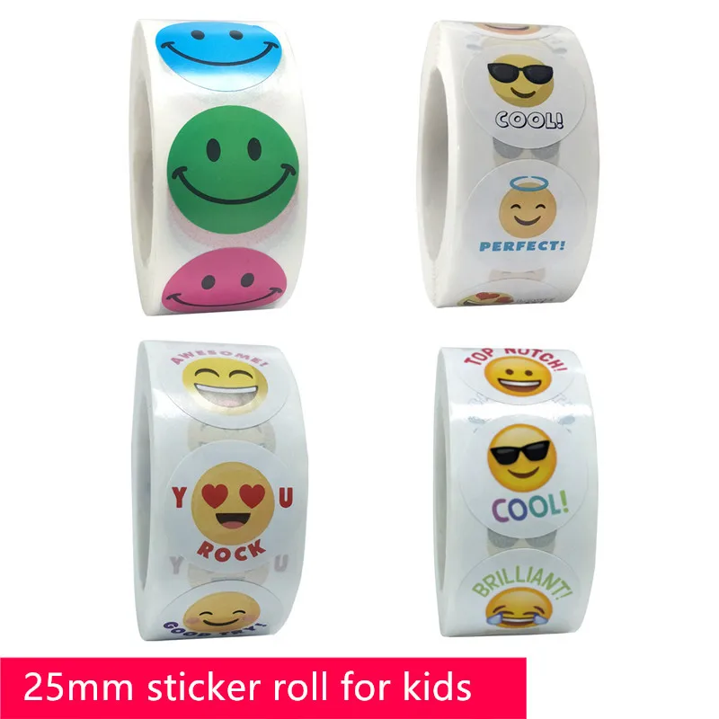 500 Cute Unicorn Mermaid Thank You Stickers Kawaii Kids Cartoon Sticker Roll Christmas Gift Seal Student DIY Scrapbooking cartoon stickers,cartoon sticker,thank you stickers