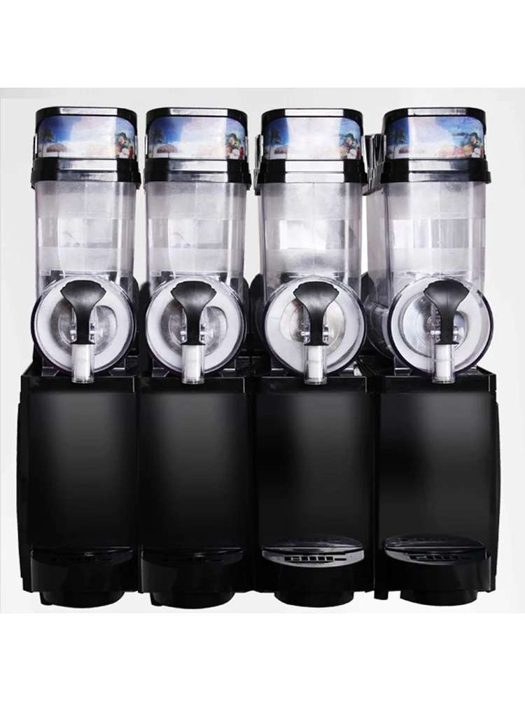 LEIBIN 4 tank Slush машина 15L ледяной Slusher 830 Вт для таяния снега смузи коммерческий |