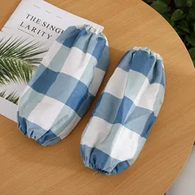 Рабочие защитные манжеты для мужчин и женщин, офисные рукава, длинные, для взрослых, чистый хлопок, рабочие, противообрастающие, свободный размер, фартуки, рукава