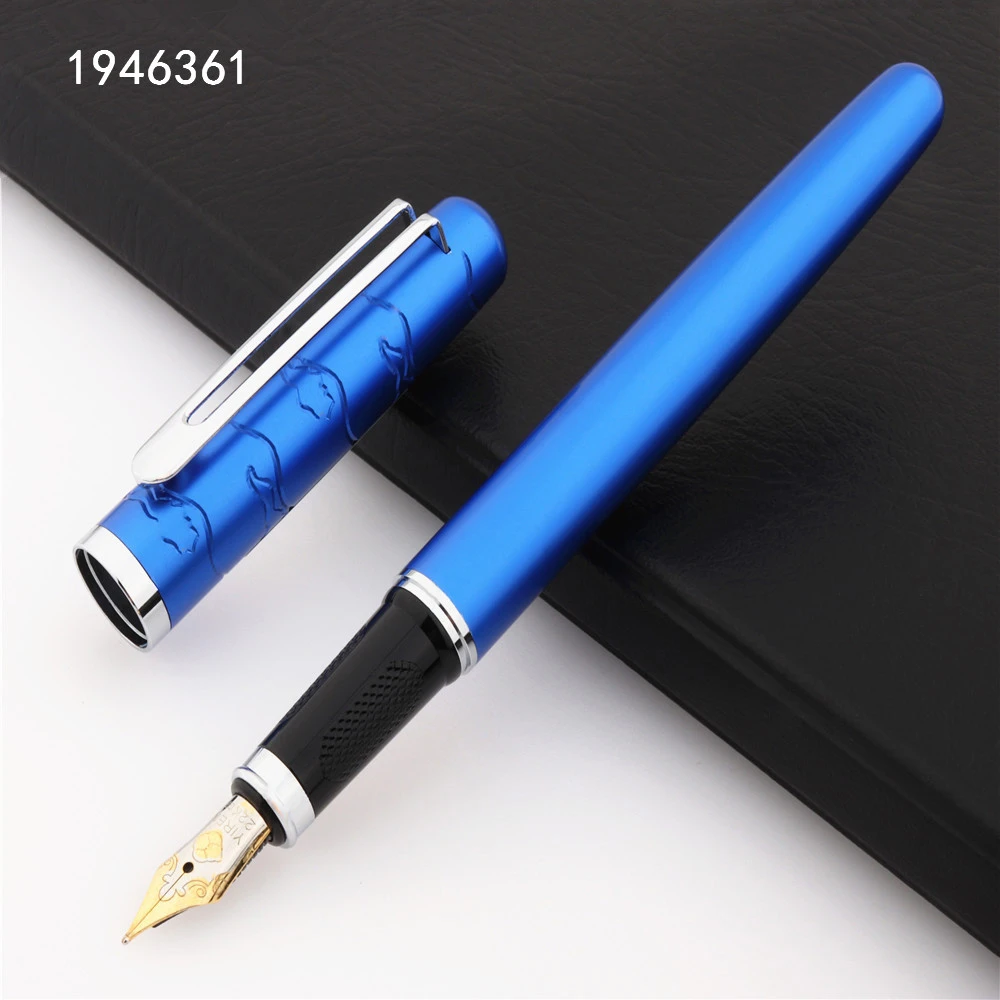 Luxury Quality 3701 Blue Colors Business Office Fountain Pen Student
