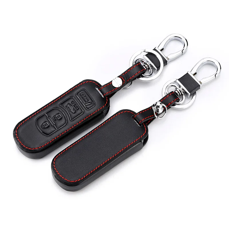 

Black car Key Case 3 Buttons Protective Shell Cover For Mazda2/Mazda3/ CX-5 Car accessories Car key case cover protector