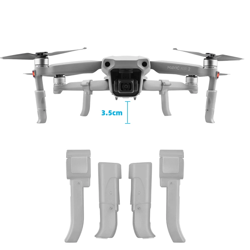 Складные быстросъемные комплекты шасси для DJI Mavic Air 2 Drone расширитель высоты