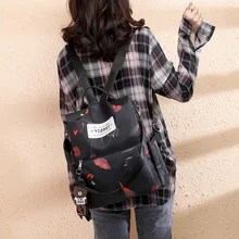 Для борьбы с большим количеством товаров сумки рюкзак Стиль Повседневная Большая вместительная сумка ткань Оксфорд Противоугонная Водонепроницаемая Scho