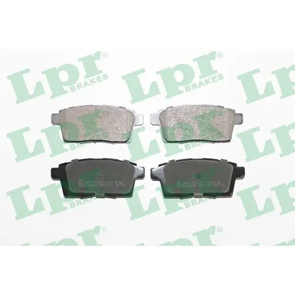 Колодки тормозные MAZDA CX7/CX9 07- задние LPR 05P1572