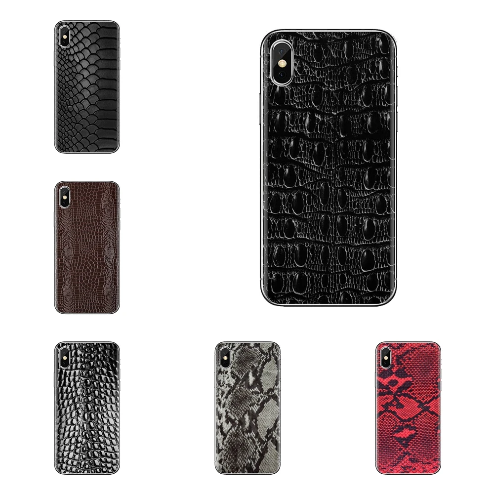 

For Xiaomi Mi4 Mi5 Mi5S Mi6 Mi A1 A2 5X 6X 8 9 Lite SE Pro Mi Max Mix 2 3 2S Silicone Shell Cover Bling Crocodile Alligator skin