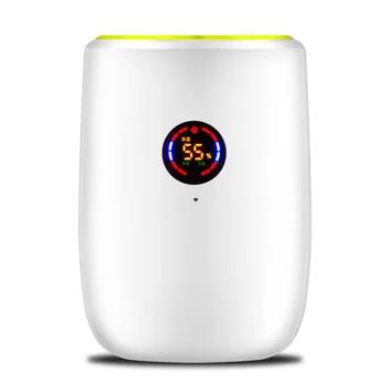 

800ml Smart Mini Dehumidifier For Home LCD Screen 25W Air Dryer Clothes Dryers Automatic Defrost Function Moisture Absorber