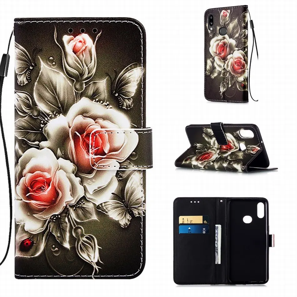 Зеркальный чехол с кошкой для мальчиков и девочек кошелек Huawei P Smart Plus 2019 Honor 10 Lite 20