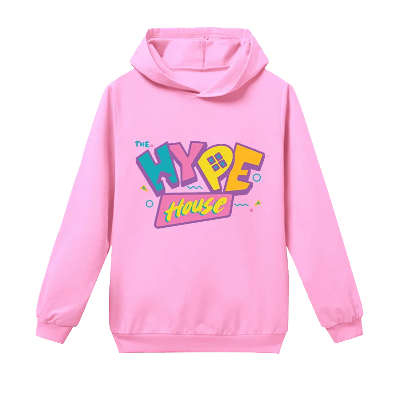 Новинка весенние толстовки Hype House для девочек Детская осенняя толстовка с
