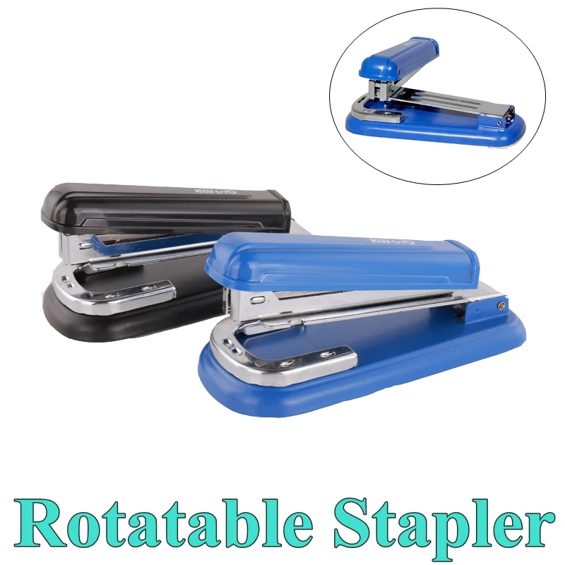 

NEW Rotatable Stapler Manual for Paper Stapler Binding Machine Office School Supplies Student Stationery 150x60x43mm