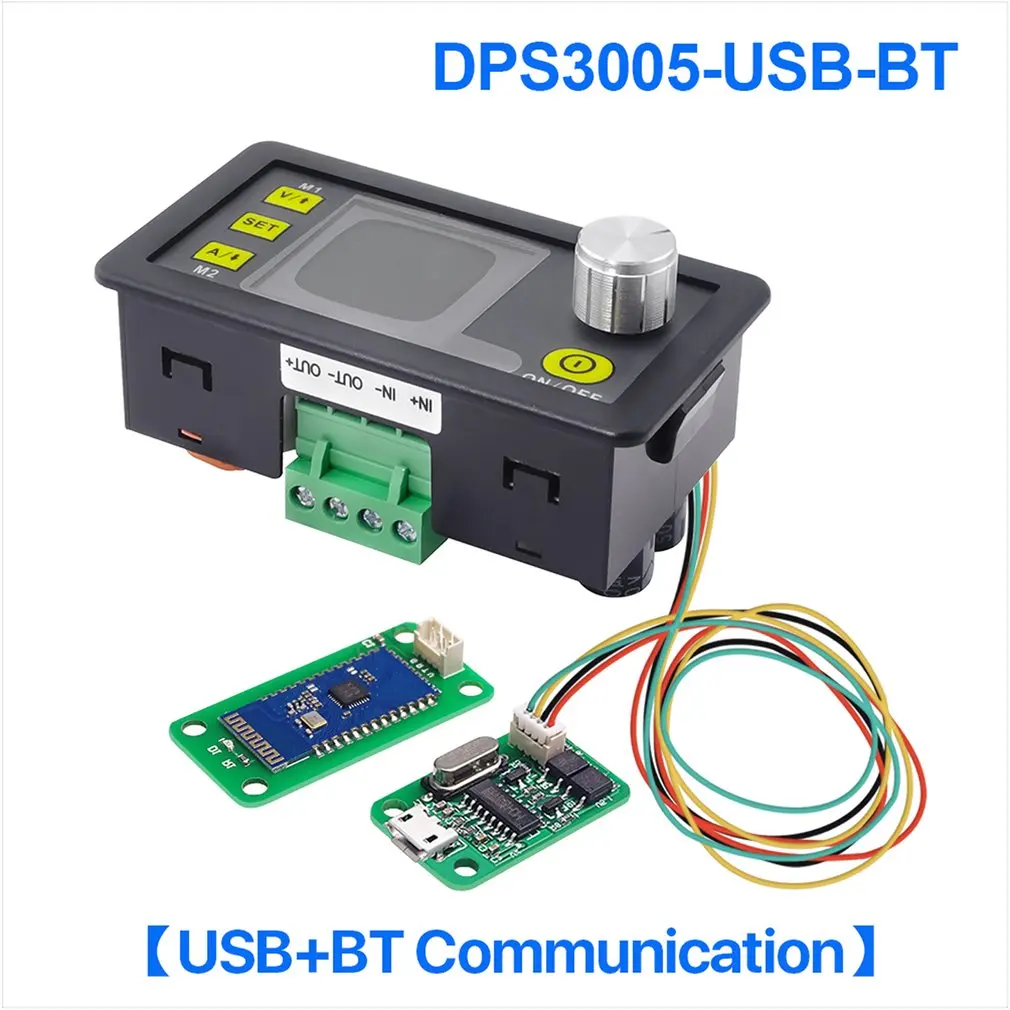 

DPS3005-USB-BT Communication Function Constant Voltage Current Step-down Power Supply Module Voltage Converter LCD Voltmeter