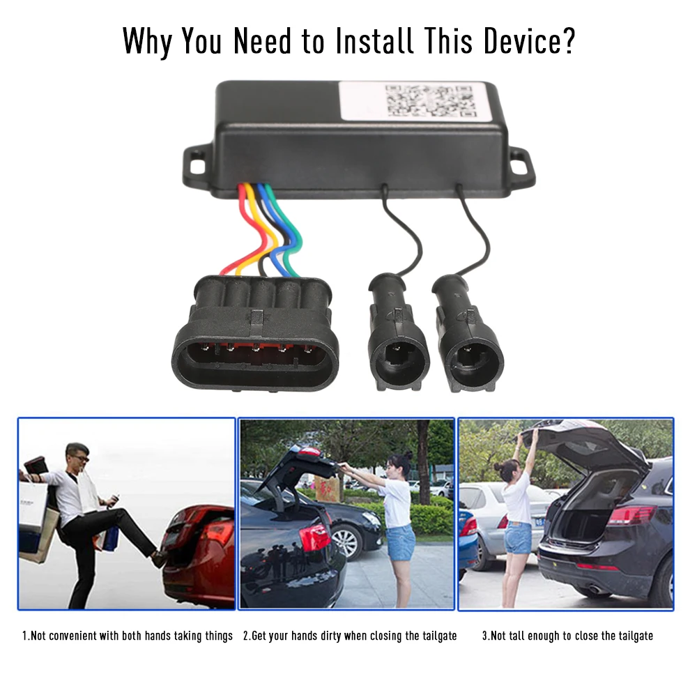 

One-foot Activated Induction Module for Smart Auto Electric Tail Gate Lift